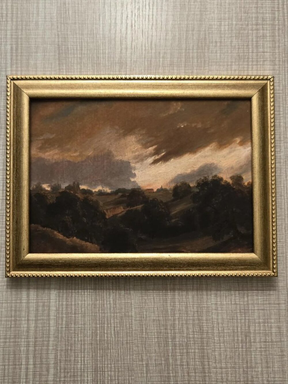 John Constable "Hampstead, Stormy Sky" Art Reproduction Print